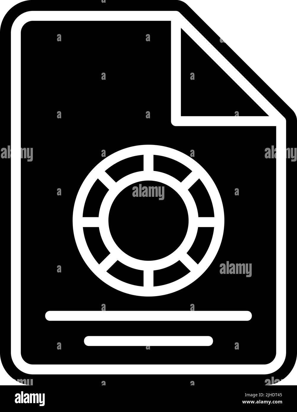 Testeur d'impression . Illustration de Vecteur