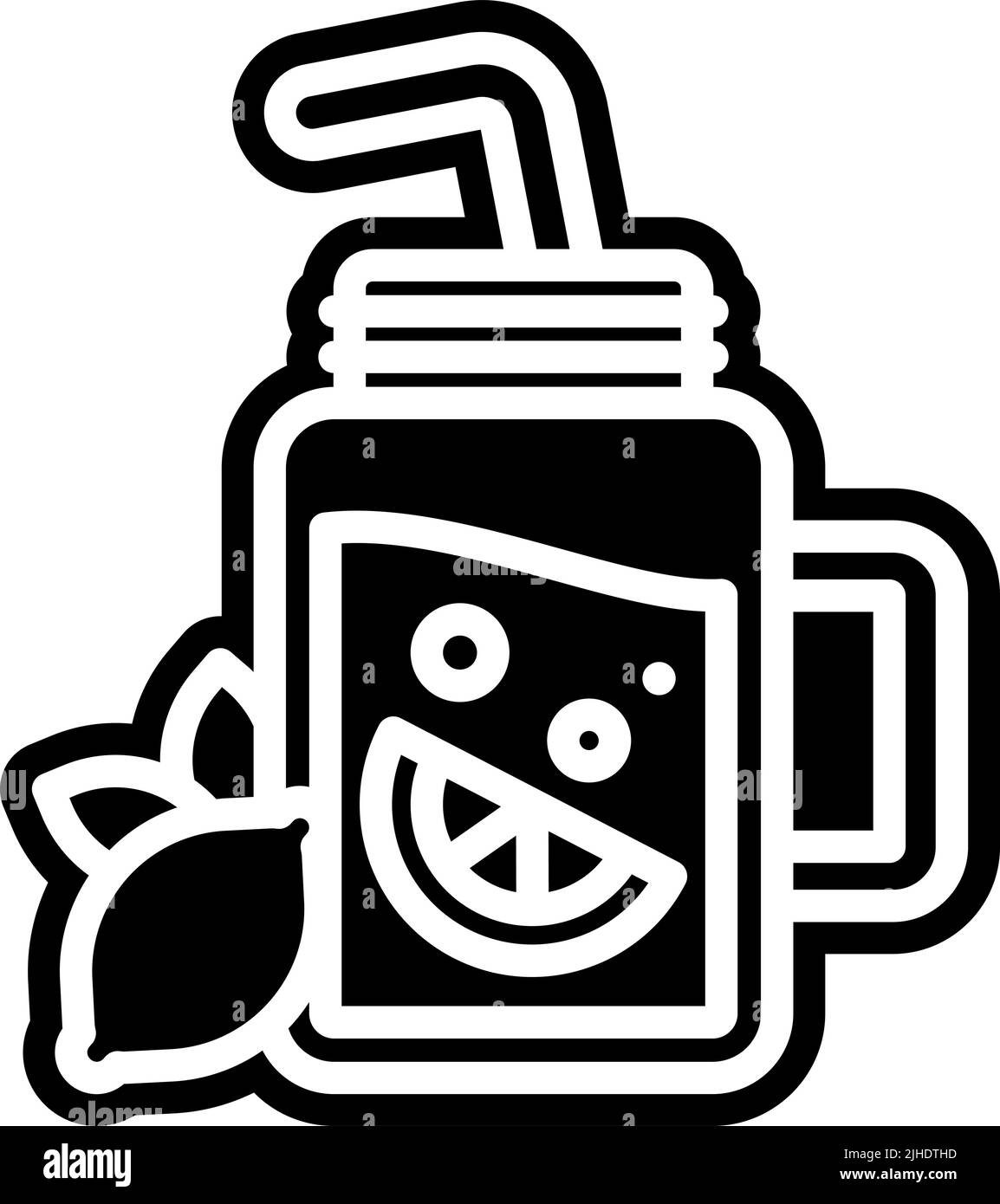 Limonade d'été . Illustration de Vecteur