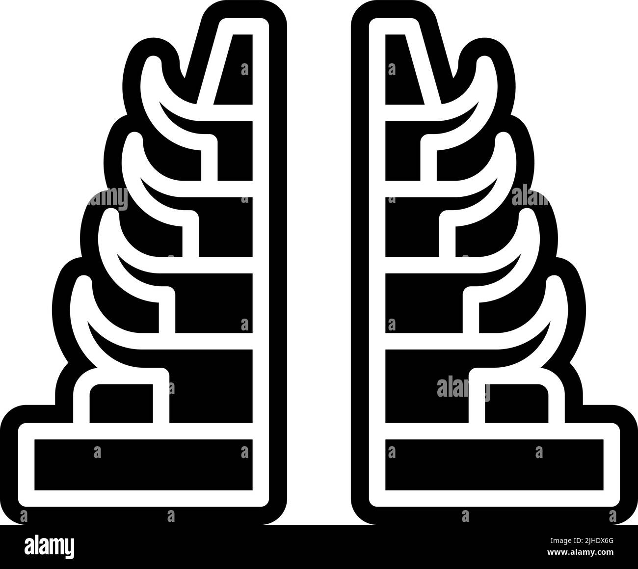 Temples temple de lempuyang . Illustration de Vecteur