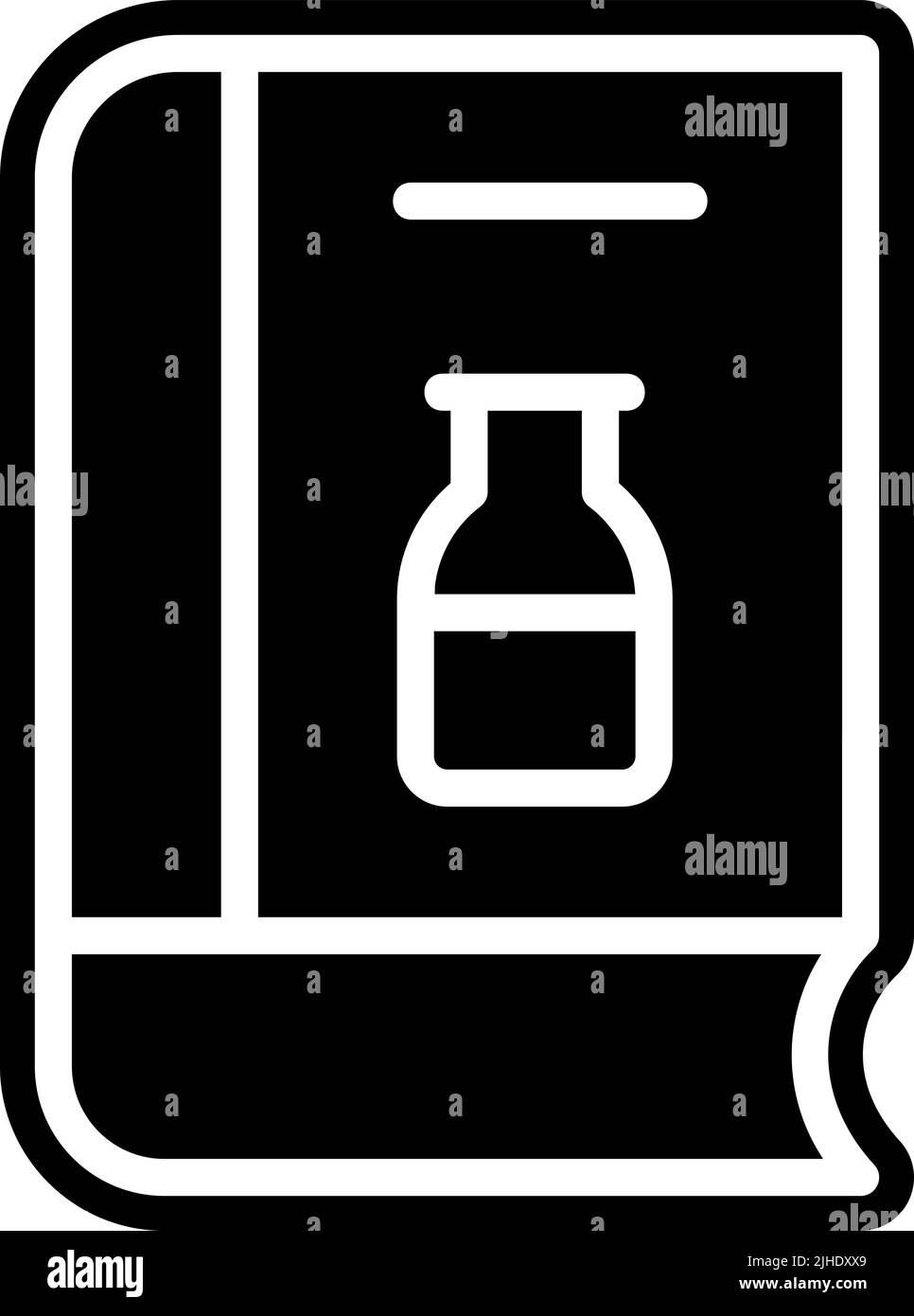 Manuel sur les vaccins . Illustration de Vecteur