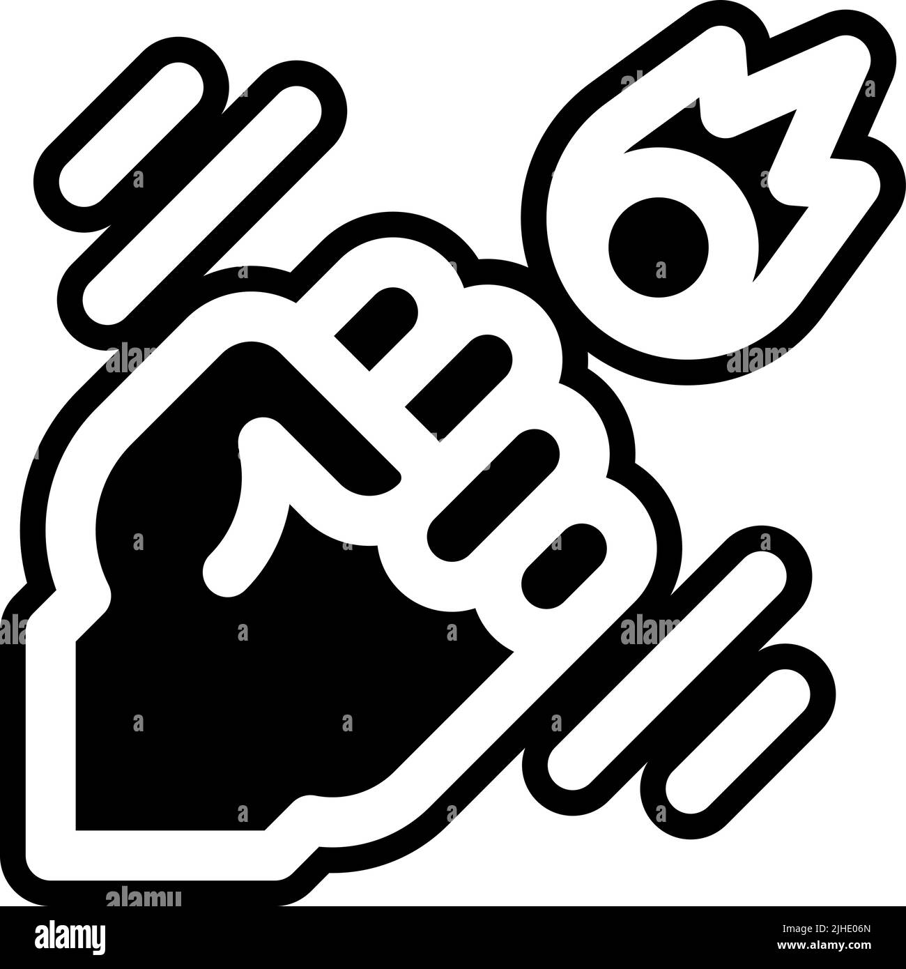 Vitesse super-héros . Illustration de Vecteur