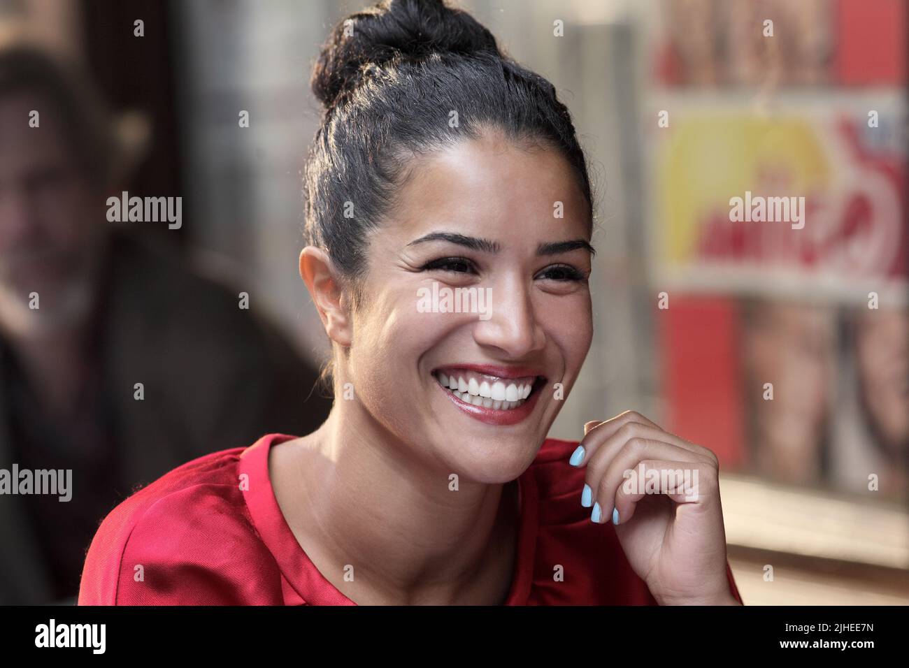 L'Embarras du choix année : 2017 France / Belgique Directeur : Eric Lavaine Sabrina Ouazani Banque D'Images