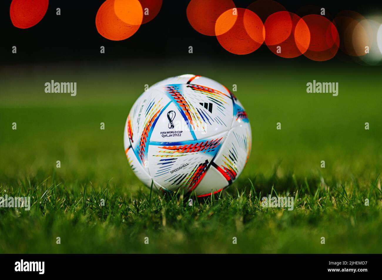 Ballon Officiel Coupe Du Monde FIFA Qatar 2022 Al Rihla - Taille 5, Neuf, Cuir Composite