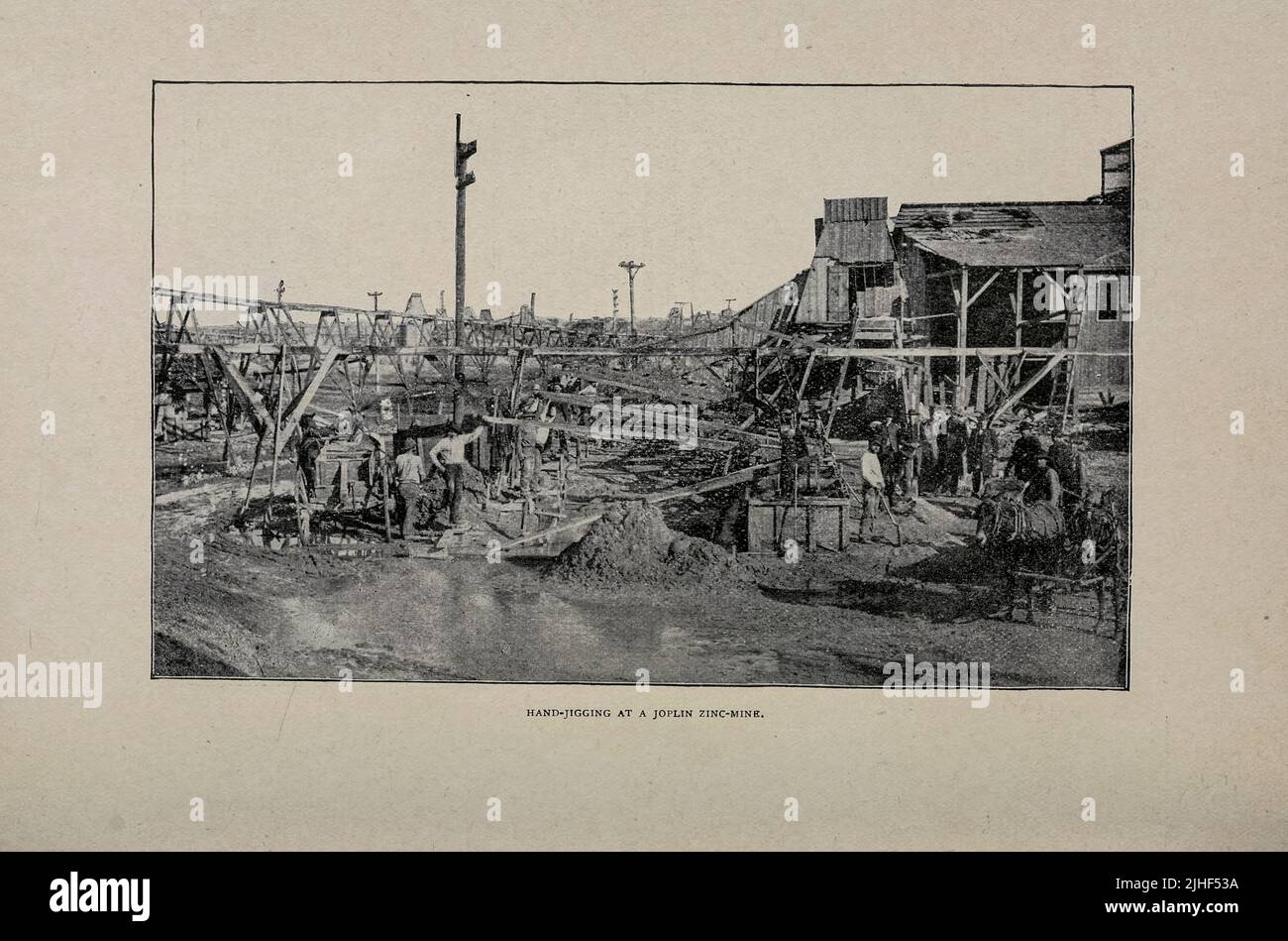 Usine du 19ème siècle mine Banque de photographies et d’images à haute