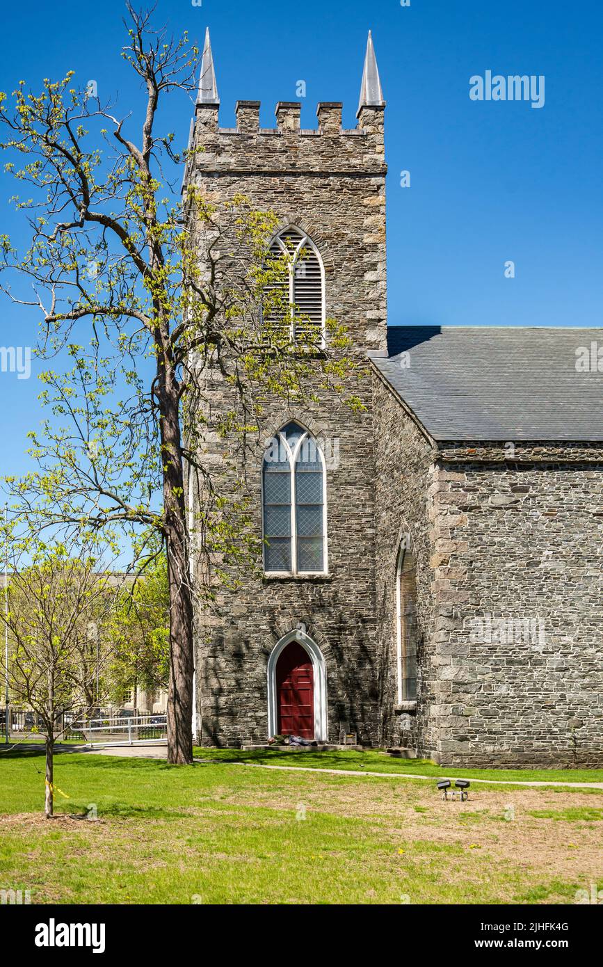 Le Chruch historique de Sainte-Anne dans la ville de Lowell ma Banque D'Images