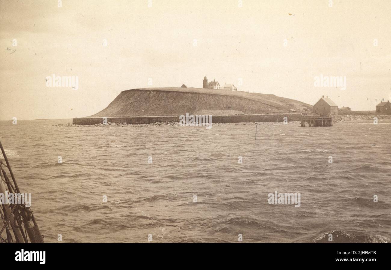 Massachusetts - long Island Head. Long Island Head Light Station, Massachusetts. Banque D'Images