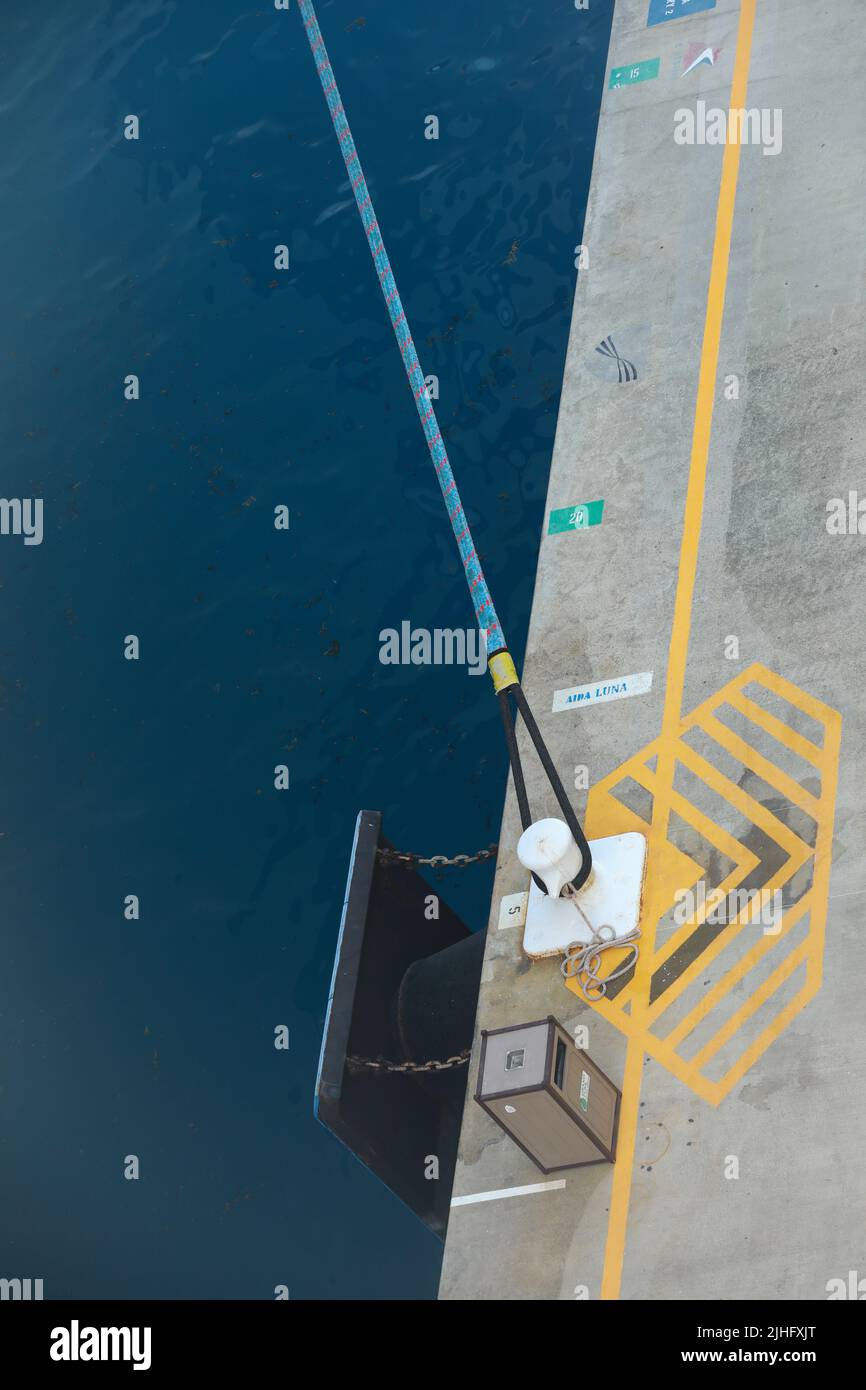 Borne D'amarrage Croisée En Acier Inoxydable 316 – Pour Navires, Avec Lampe Intégrée, Fabrication Chine