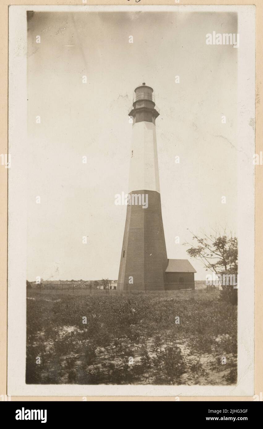 Géorgie - balise Tybee. Tybee Light Station, Géorgie. Après la peinture. Banque D'Images