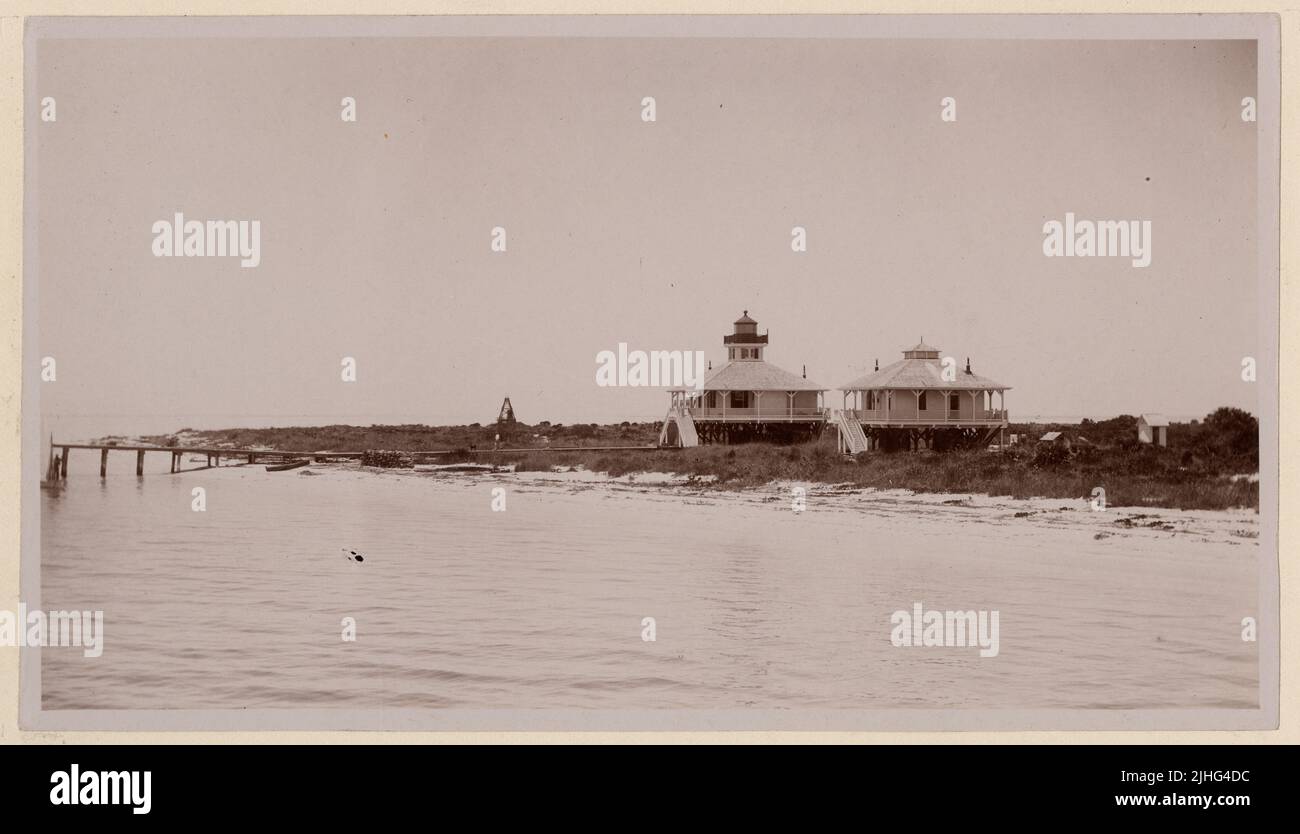 Floride - Île Gasparilla. Gasparilla Island Light Station, Floride. Banque D'Images