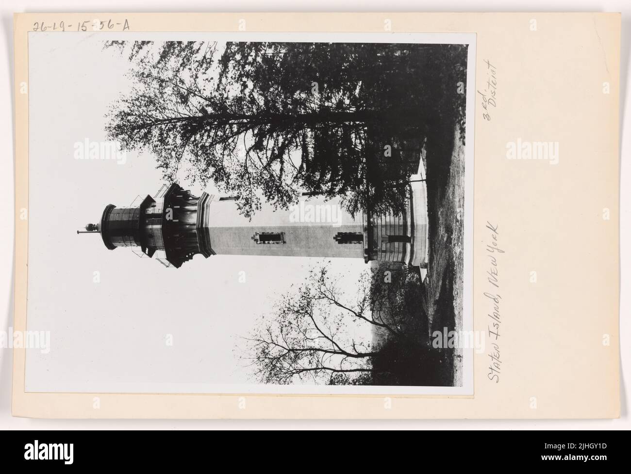 NY - Staten Island. Staten Island Depot, New York. Banque D'Images