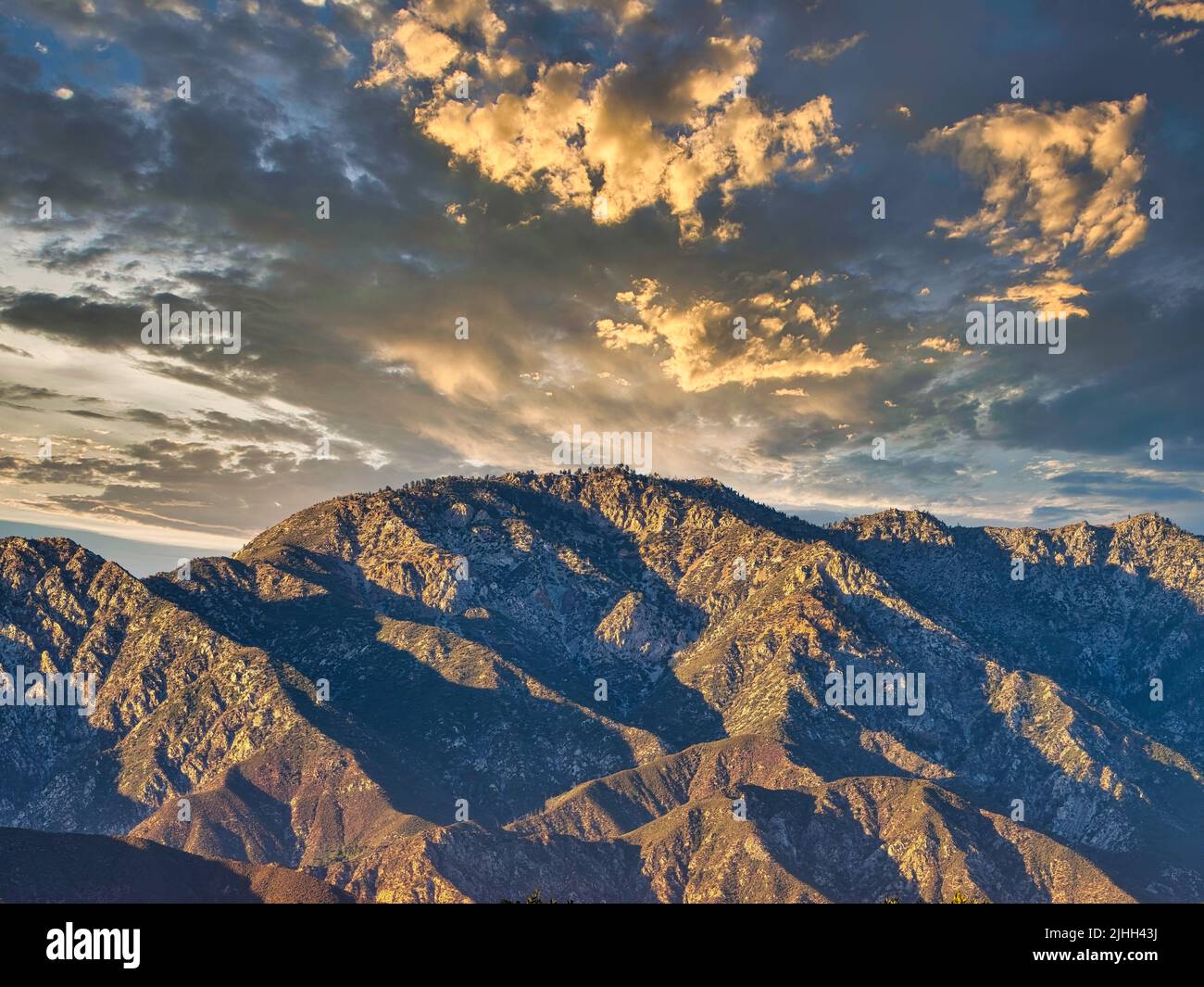 San Antonio Heights de la forêt nationale d'Angeles en Californie du Sud Banque D'Images