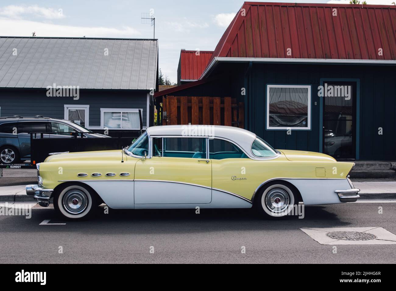 Classic 1950s buick sedan Banque de photographies et d’images à haute ...