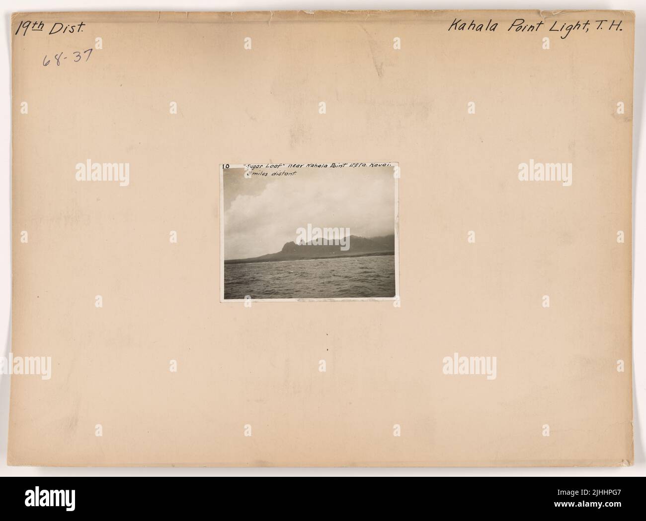 BONJOUR Kahala point. Station de lumière de Kahala point, Kauai