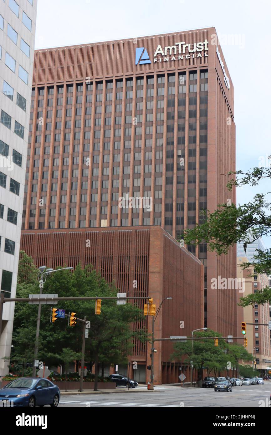 AmTrust Financial à Cleveland, juin 2022 Banque D'Images