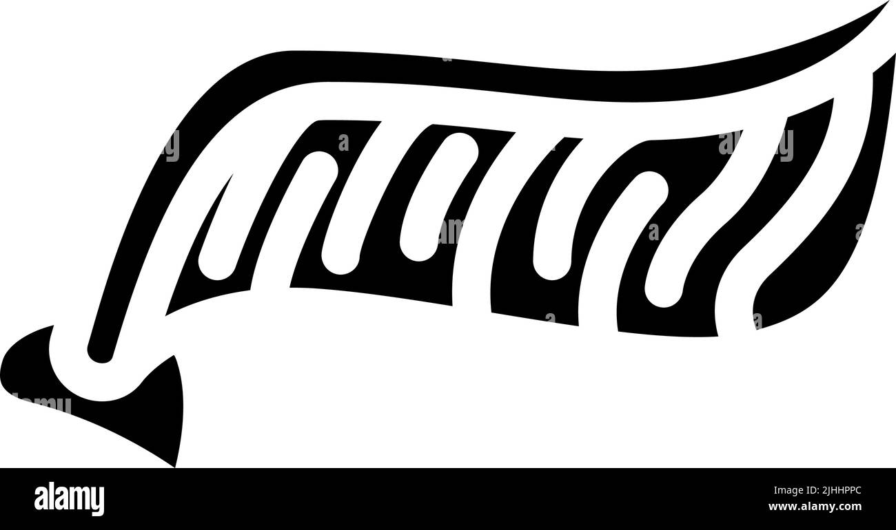 snich wing de harry potter glyphe icône illustration du vecteur Illustration de Vecteur