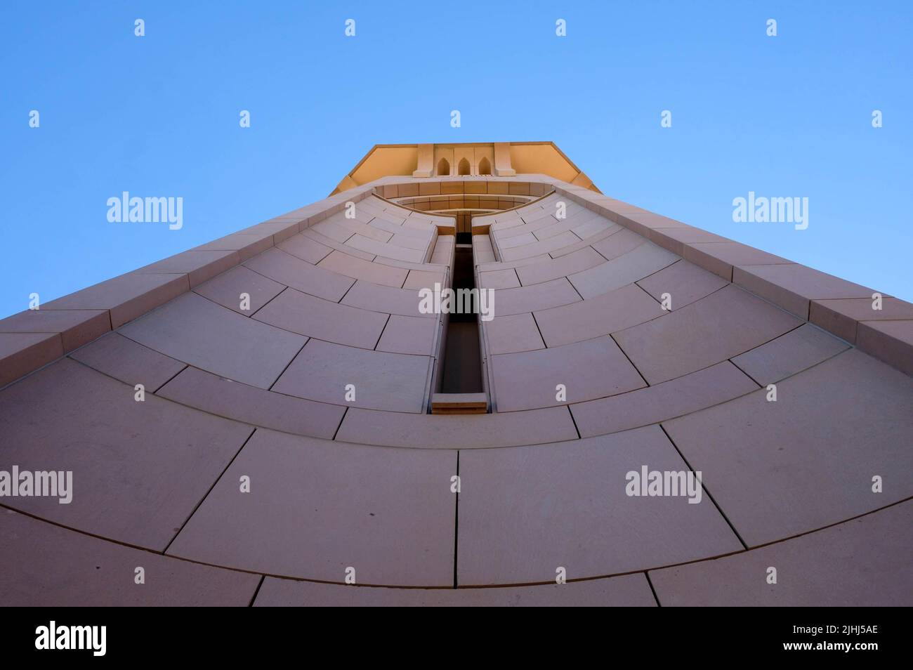 structure architecturale dans le style oriental de la mosquée Banque D'Images