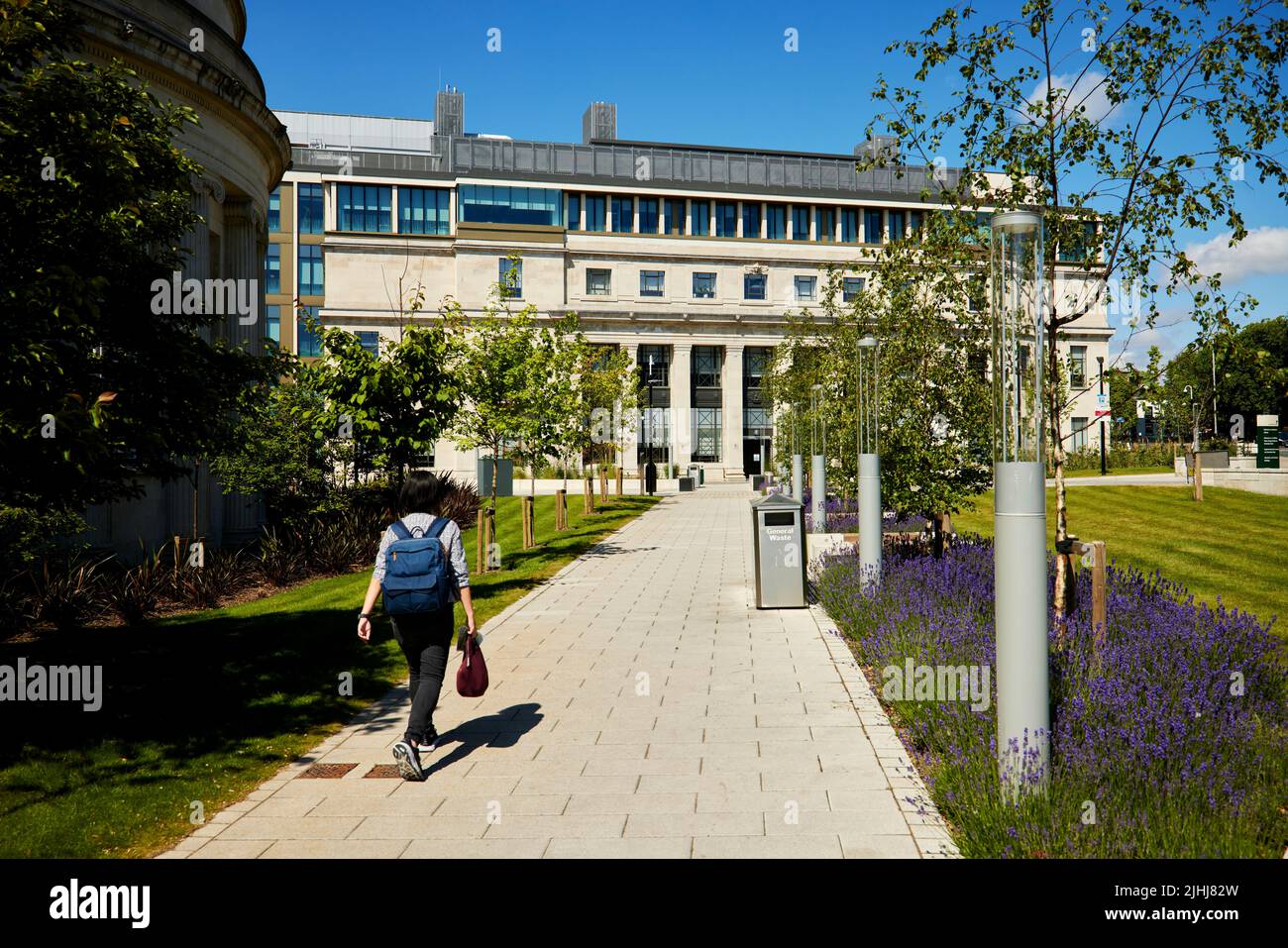 Sir William Henry Bragg Building Woodhouse, Université de Leeds Banque D'Images