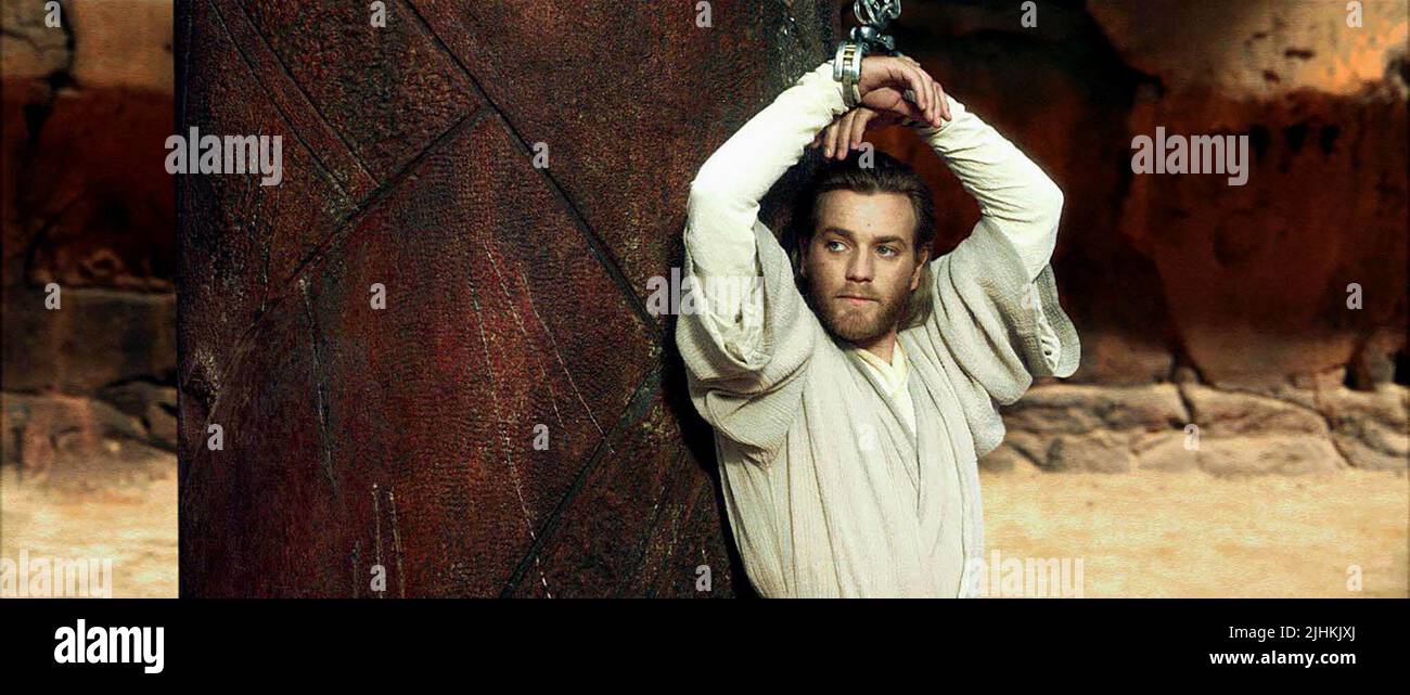 EWAN MCGREGOR, Star Wars : Episode II - L'ATTAQUE DES CLONES, 2002 Banque D'Images