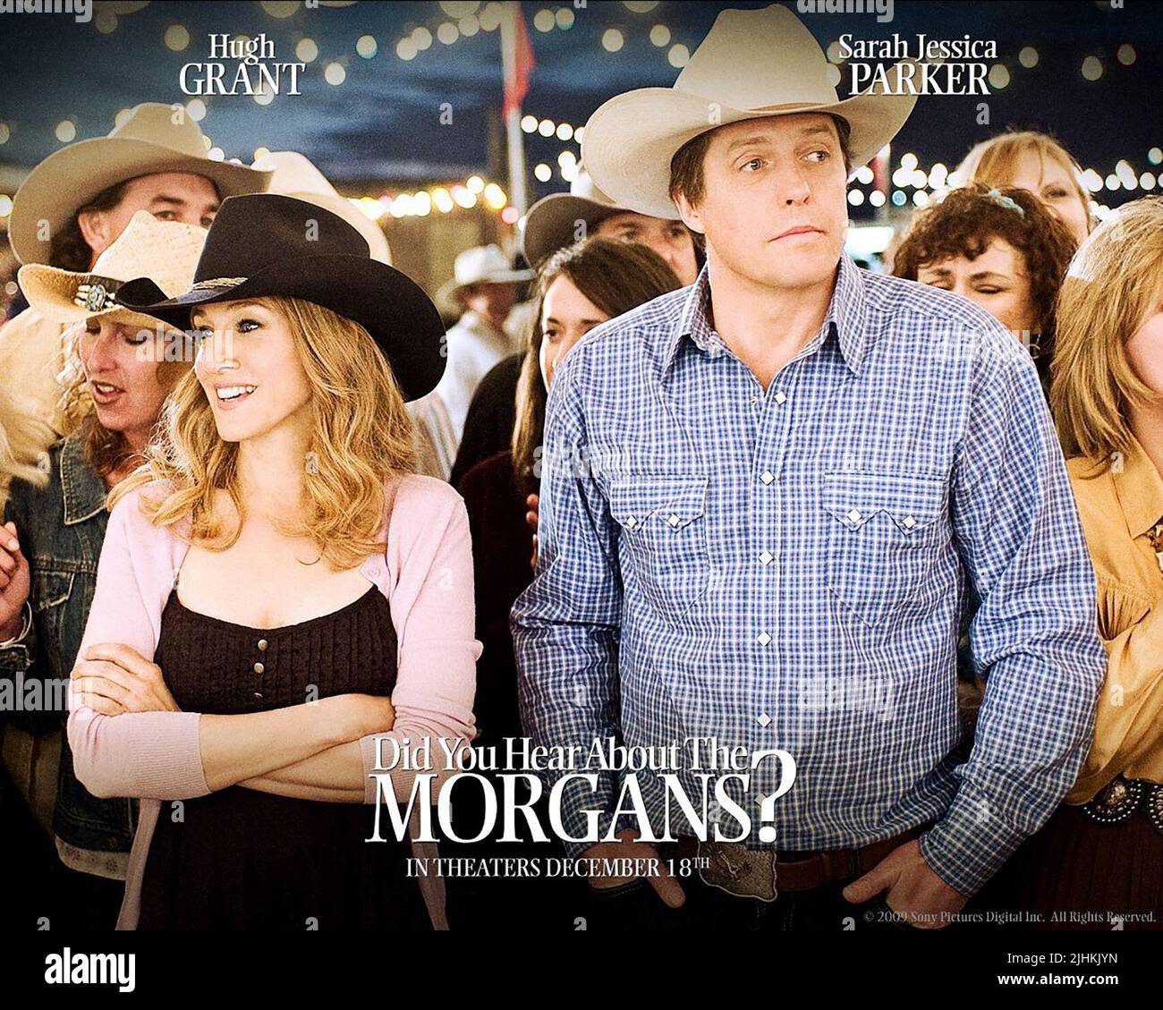 SARAH JESSICA PARKER, Hugh Grant, AFFICHE LES MORGAN ?, 2009 Banque D'Images