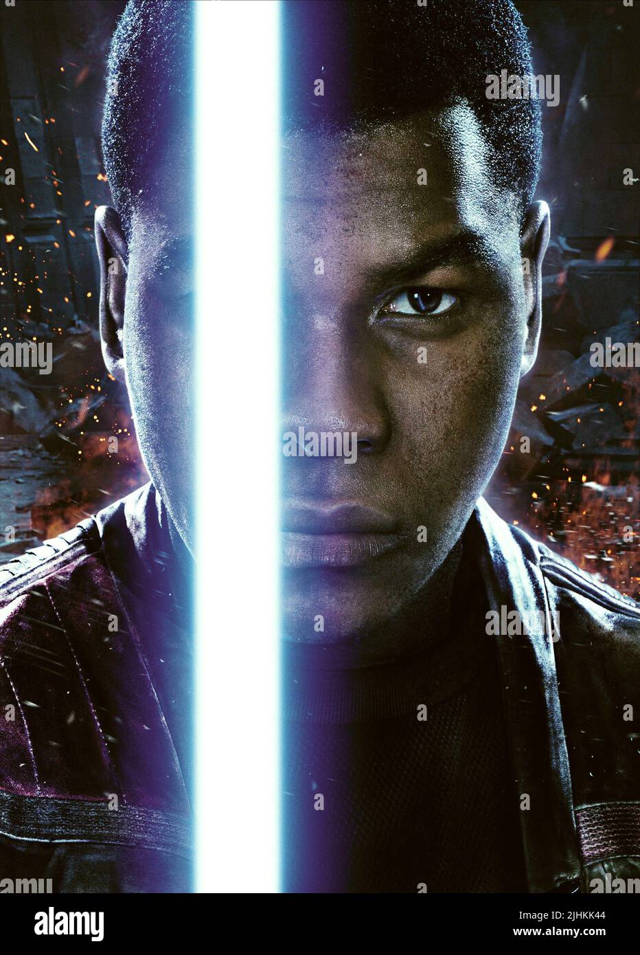 JOHN BOYEGA, Star Wars : Episode VII - LA FORCE se réveille, 2015 Banque D'Images