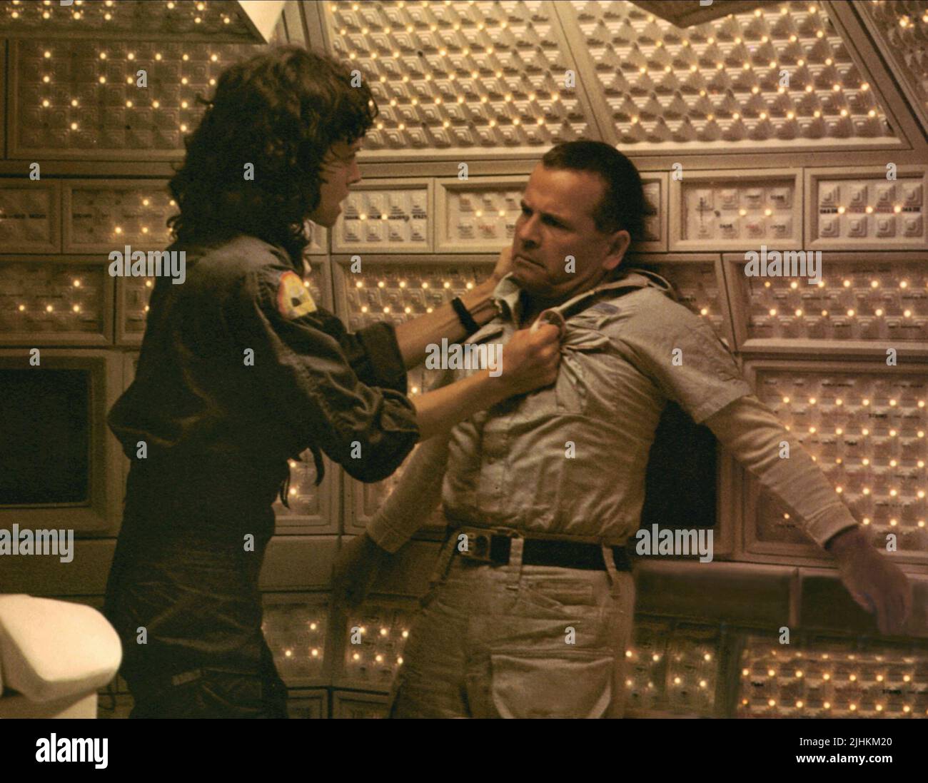 SIGOURNEY WEAVER, Ian Holm, ALIEN, 1979 Banque D'Images