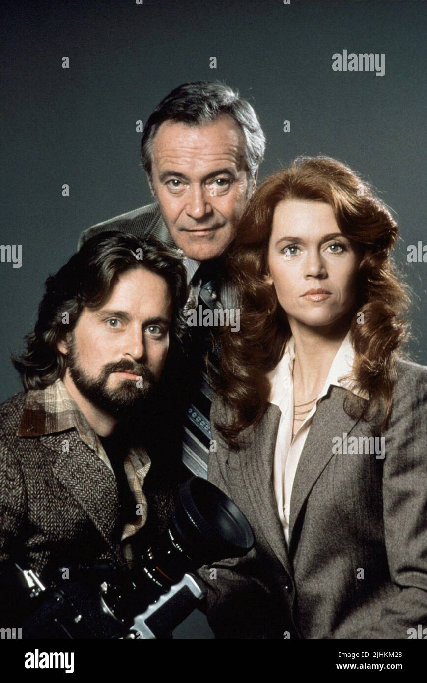 MICHAEL DOUGLAS, Jack Lemmon, Jane Fonda, LE SYNDROME CHINOIS, 1979 Banque D'Images