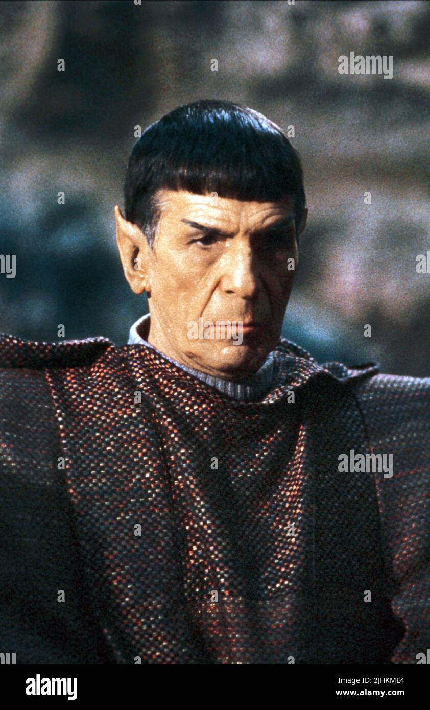 LEONARD NINOY, STAR TREK: LA PROCHAINE GÉNÉRATION, 1987 Banque D'Images