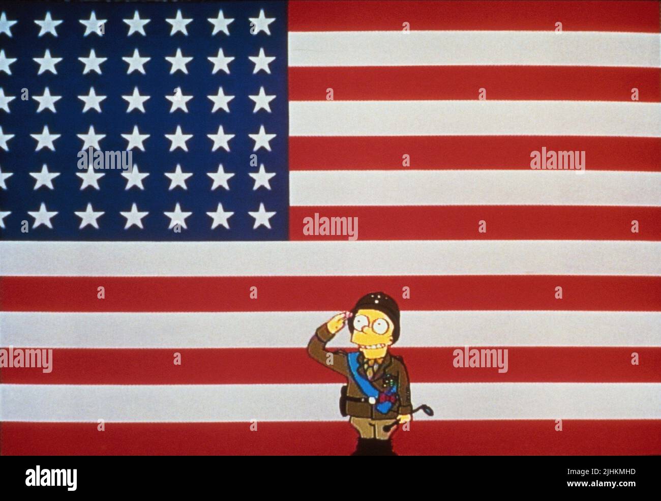 BART SIMPSON, Les Simpsons, 1989 Banque D'Images