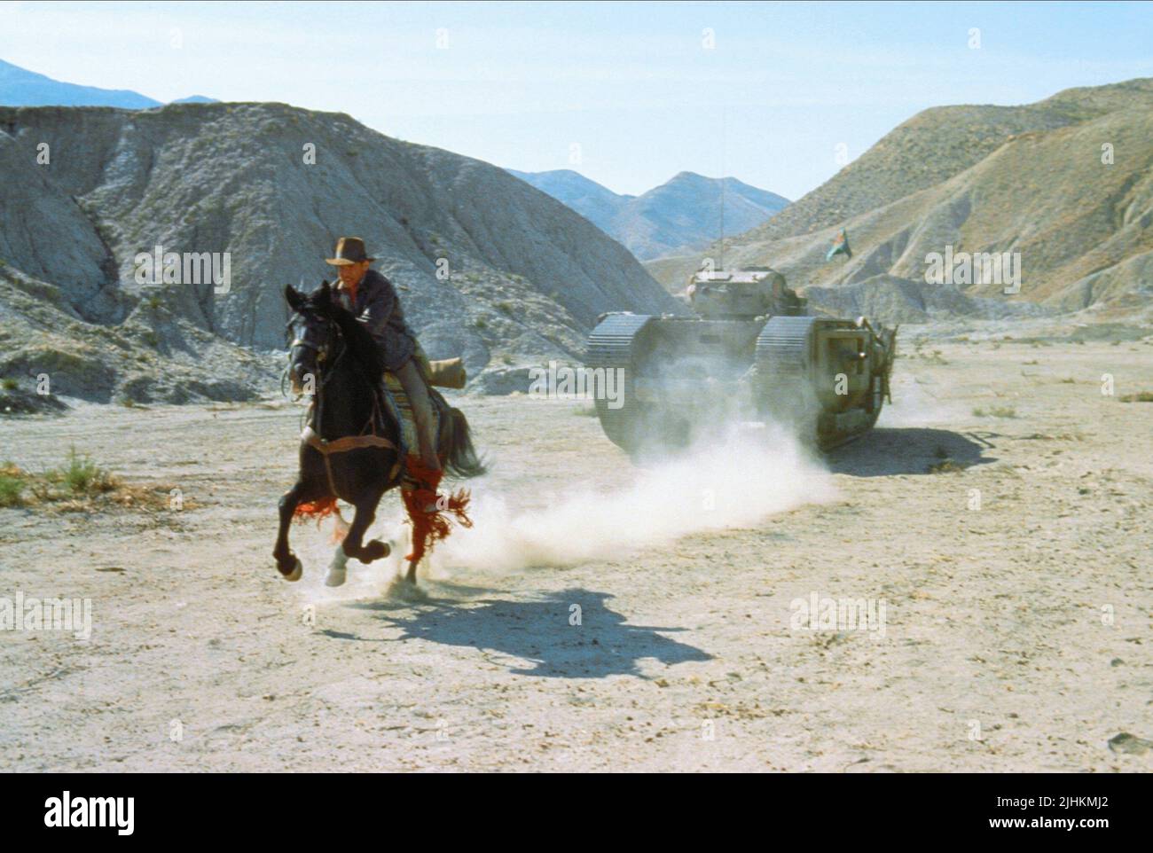 HARRISON FORD, INDIANA JONES ET LA DERNIÈRE CROISADE, 1989 Banque D'Images