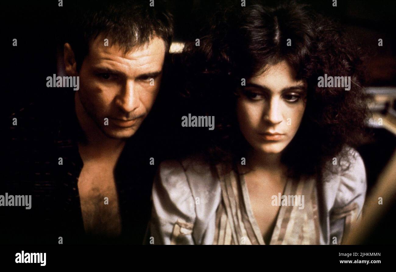 HARRISON FORD, SEAN YOUNG, Blade Runner, 1982 Banque D'Images