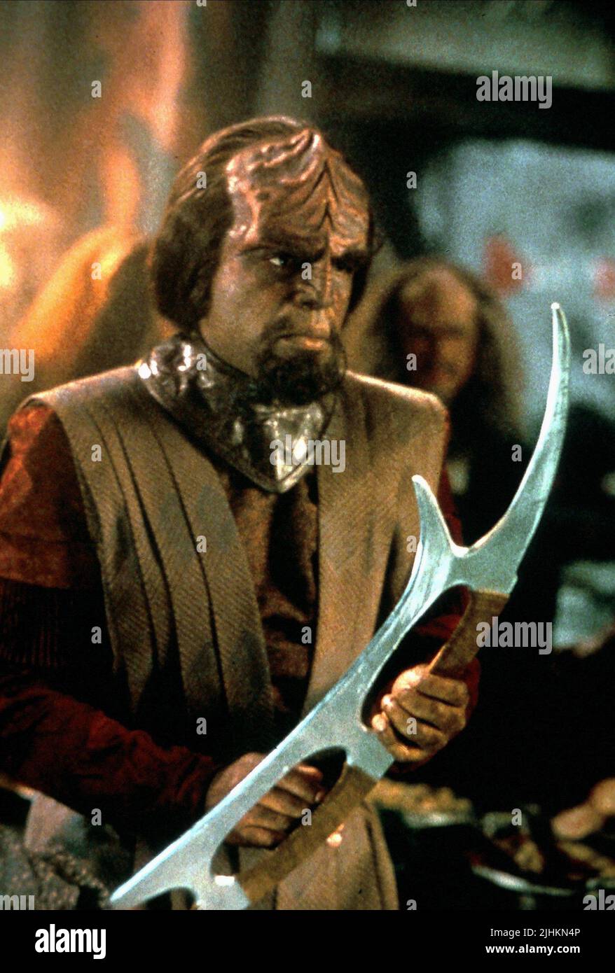 MICHAEL DORN, STAR TREK : THE NEXT GENERATION, 1987 Banque D'Images