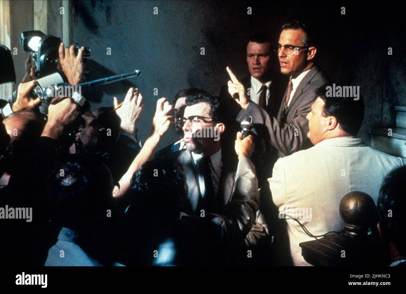 MICHAEL ROOKER, Kevin Costner, JFK, 1991 Banque D'Images