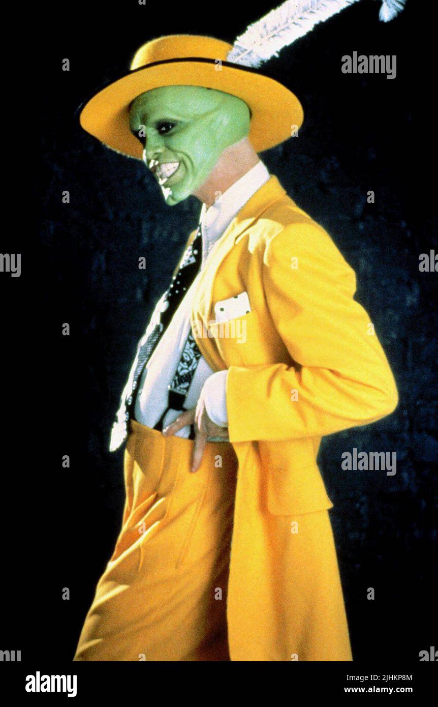 JIM CARREY, le masque, 1994 Banque D'Images