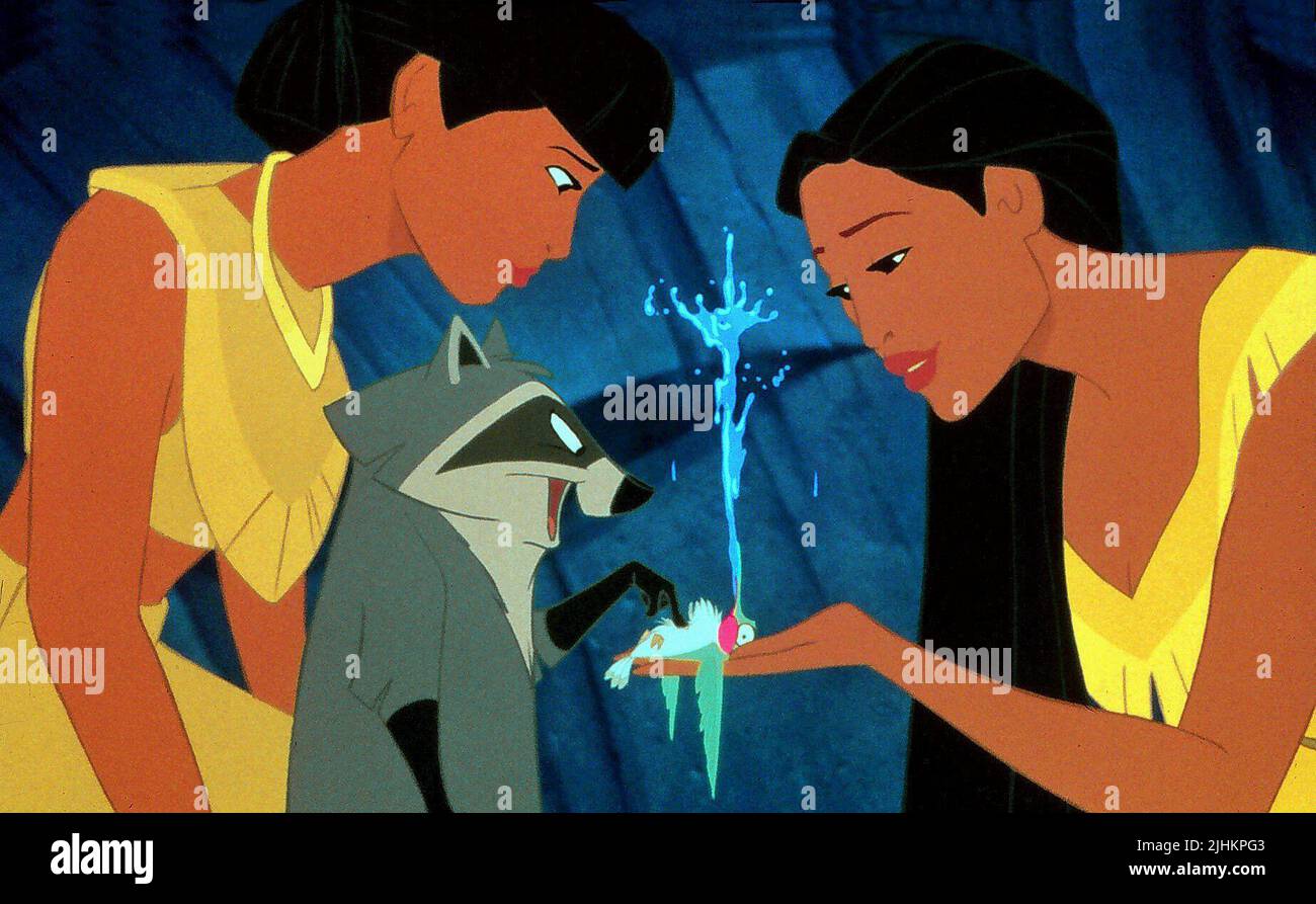 Pocahontas pocahontas meeko 1995 Banque de photographies et d’images à