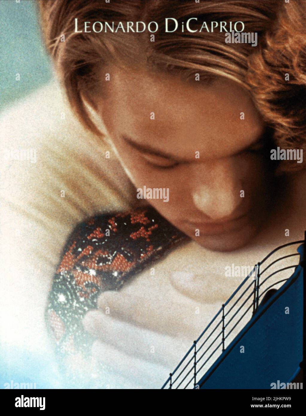 LEONARDO DICAPRIO, Kate Winslet, l'AFFICHE DE TITANIC, 1997 Banque D'Images