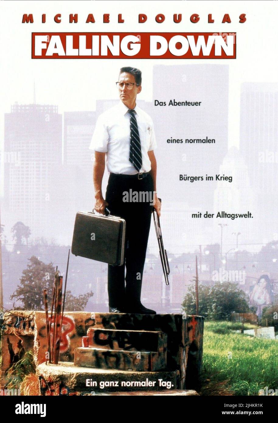 MICHAEL DOUGLAS, tomber, 1993 Banque D'Images