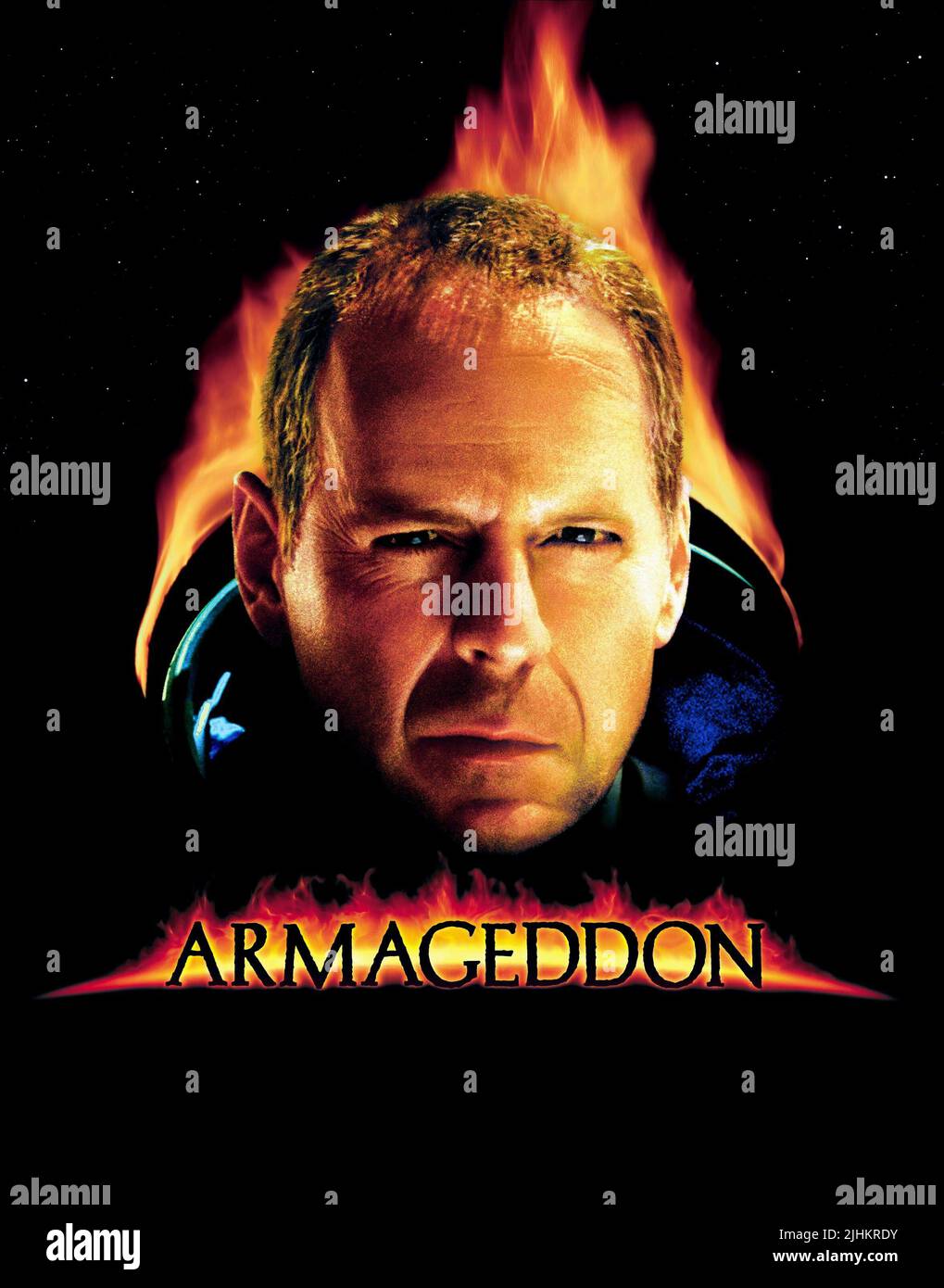 BRUCE WILLIS, Armageddon, 1998 Banque D'Images