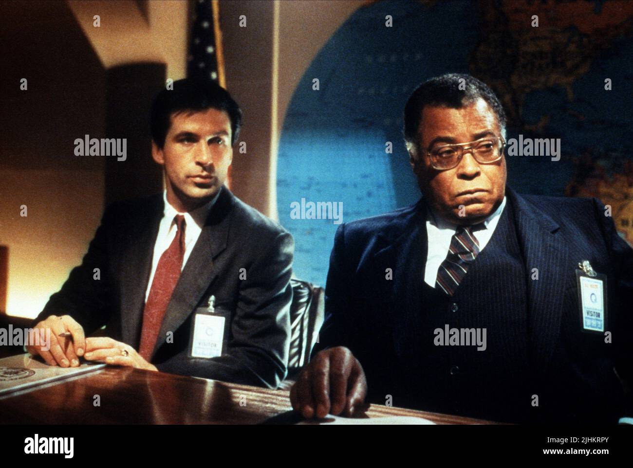 ALEC BALDWIN, James Earl Jones, The Hunt for Red October, 1990 Banque D'Images
