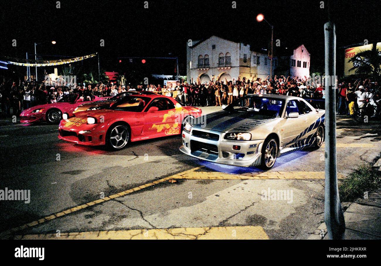 Les voitures de haute performance, 2 Fast 2 Furious, 2003 Banque D'Images