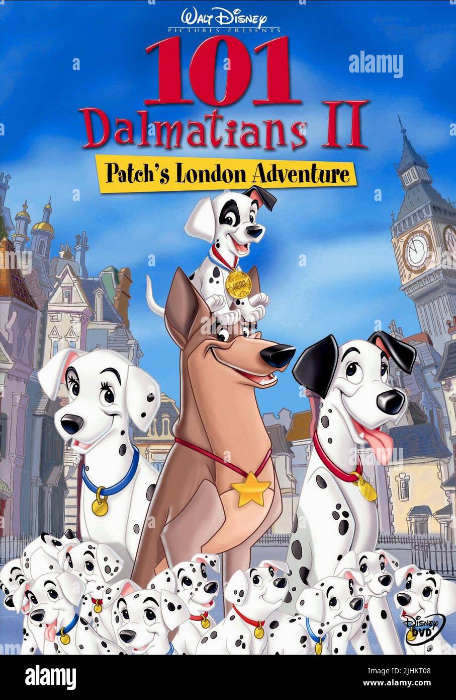 POSTER DE FILM, 101 DALMATIENS II: L'AVENTURE DE PATCH À LONDRES, 2003 Banque D'Images