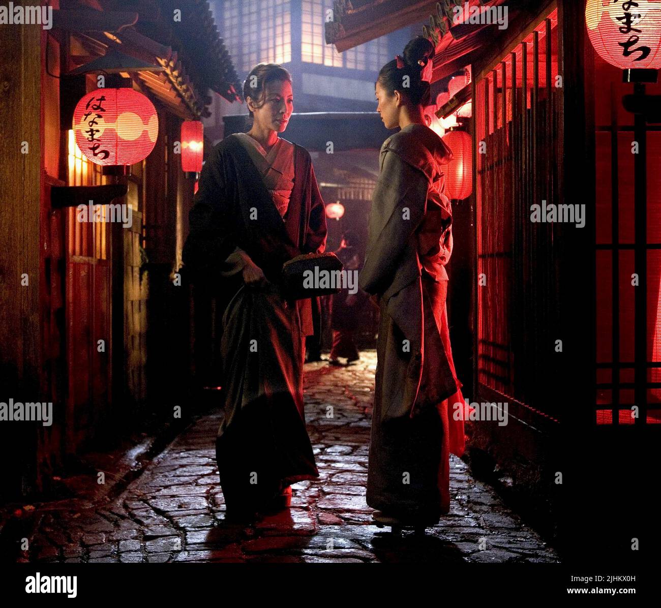 MICHELLE YEOH, Zhang Ziyi, mémoires d'une geisha, 2005 Banque D'Images