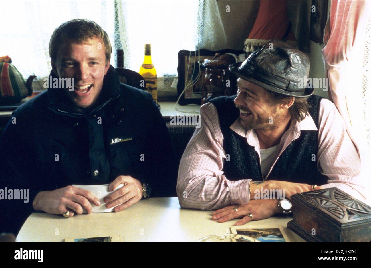 GUY RITCHIE, BRAD PITT, SNATCH., 2000 Banque D'Images