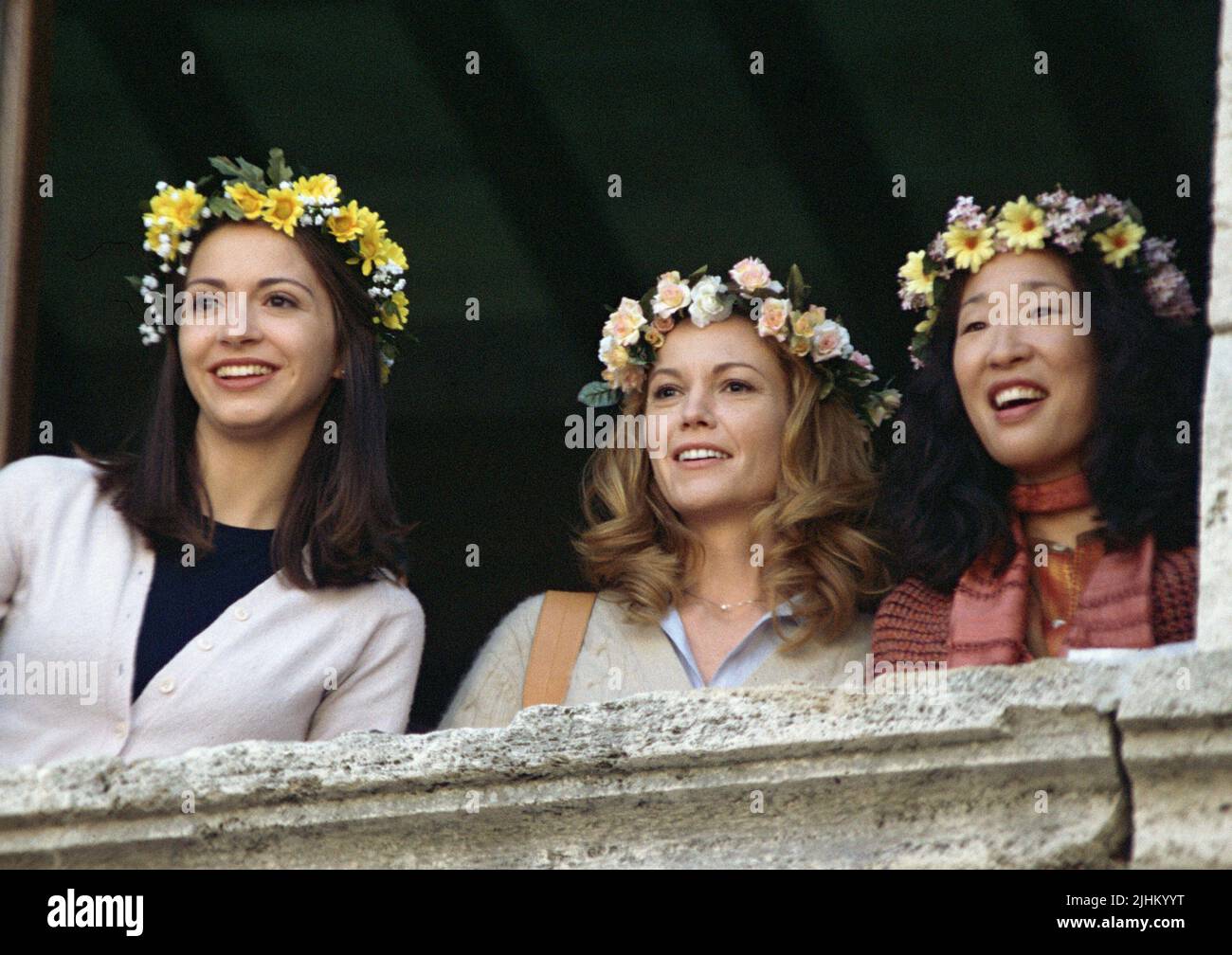 GIULIA STEIGERWALT, DIANE LANE, Sandra OH, SOUS LE SOLEIL DE TOSCANE, 2003 Banque D'Images