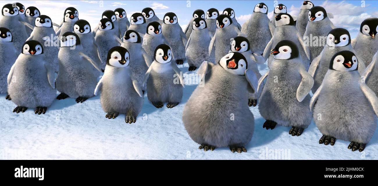 SEYMOUR, Happy Feet, 2006 Banque D'Images