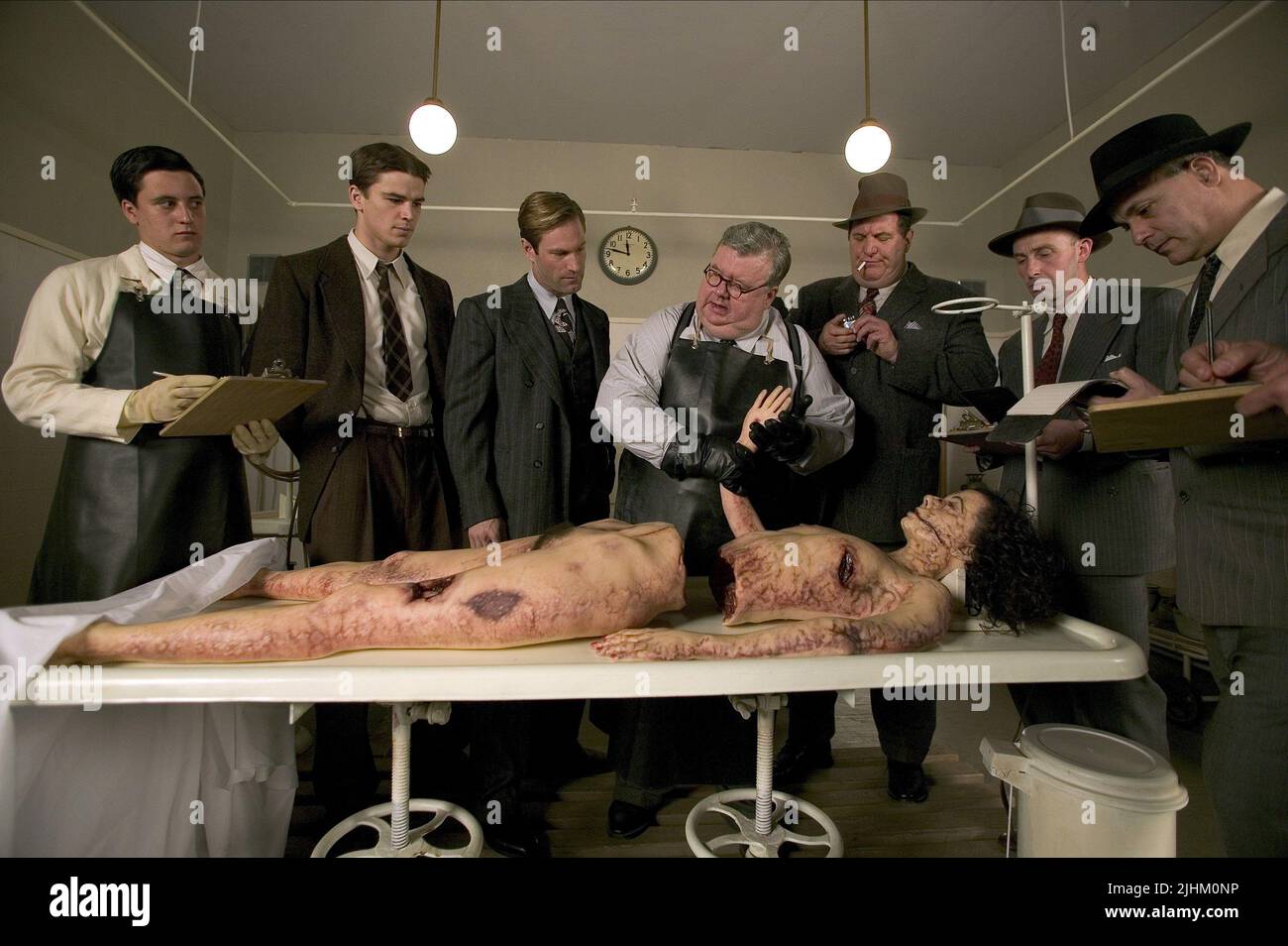 JOSH HARTNETT, Aaron Eckhart, IAN MCNEICE, Mike Starr, LE DAHLIA NOIR, 2006 Banque D'Images