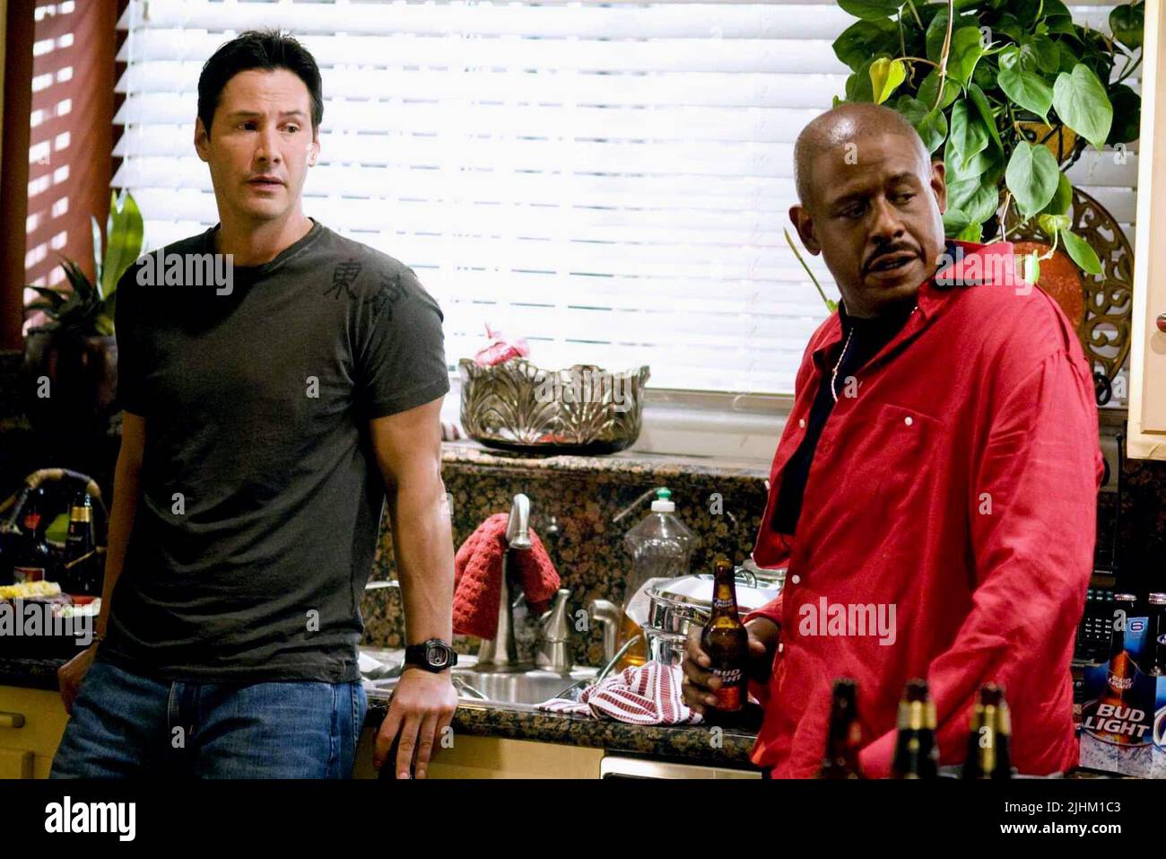 KEANU REEVES, Forest Whitaker, STREET KINGS, 2008 Banque D'Images