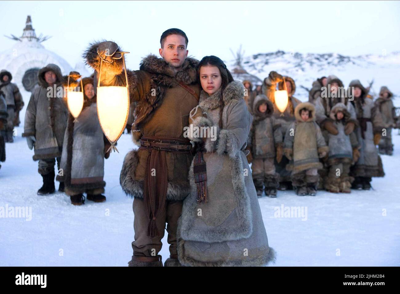 JACKSON RATHBONE, NICOLA PELTZ, THE LAST AIRBENDER, 2010 Banque D'Images