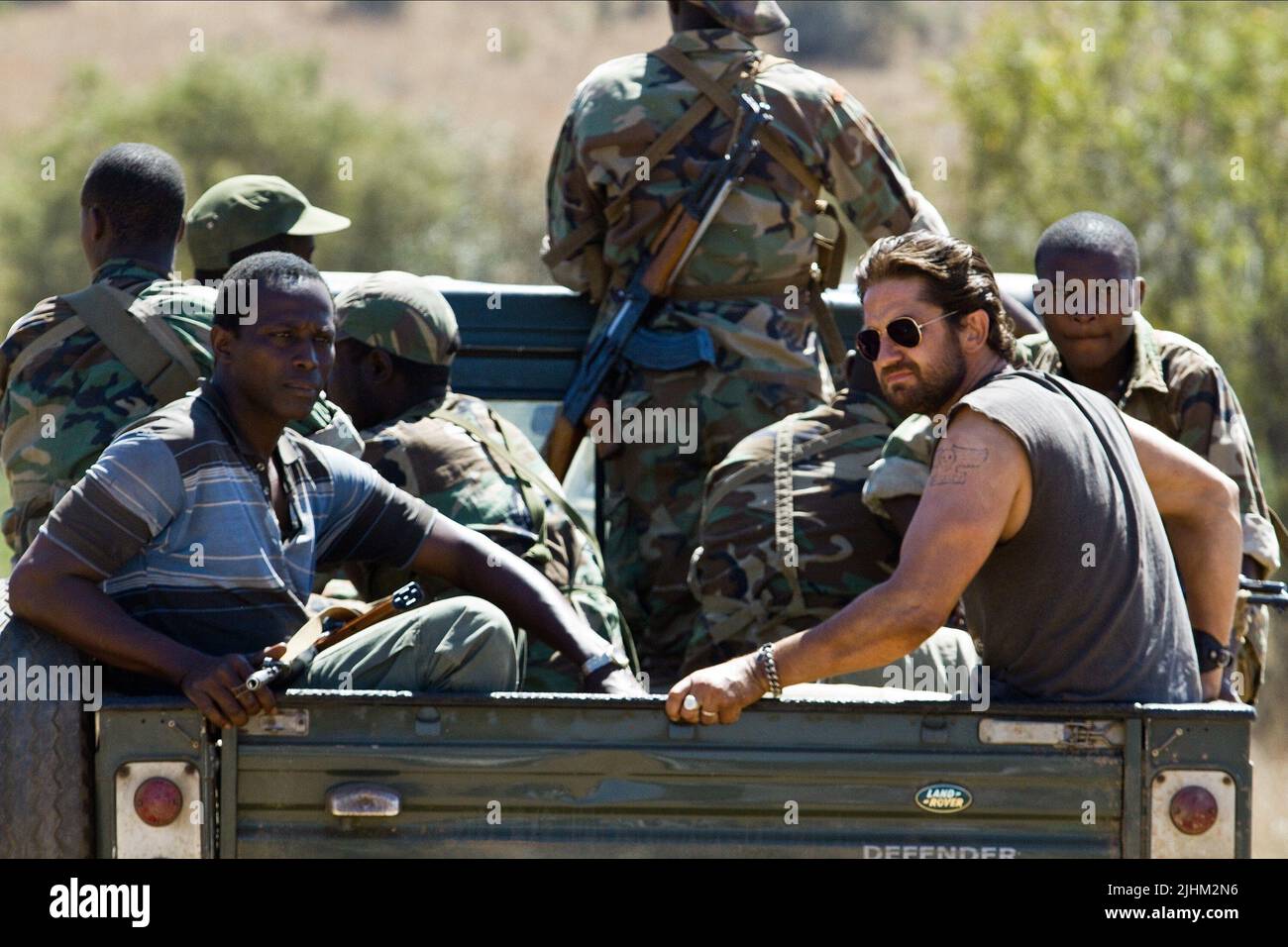 GERARD BUTLER, MACHINE GUN PREACHER, 2011 Banque D'Images