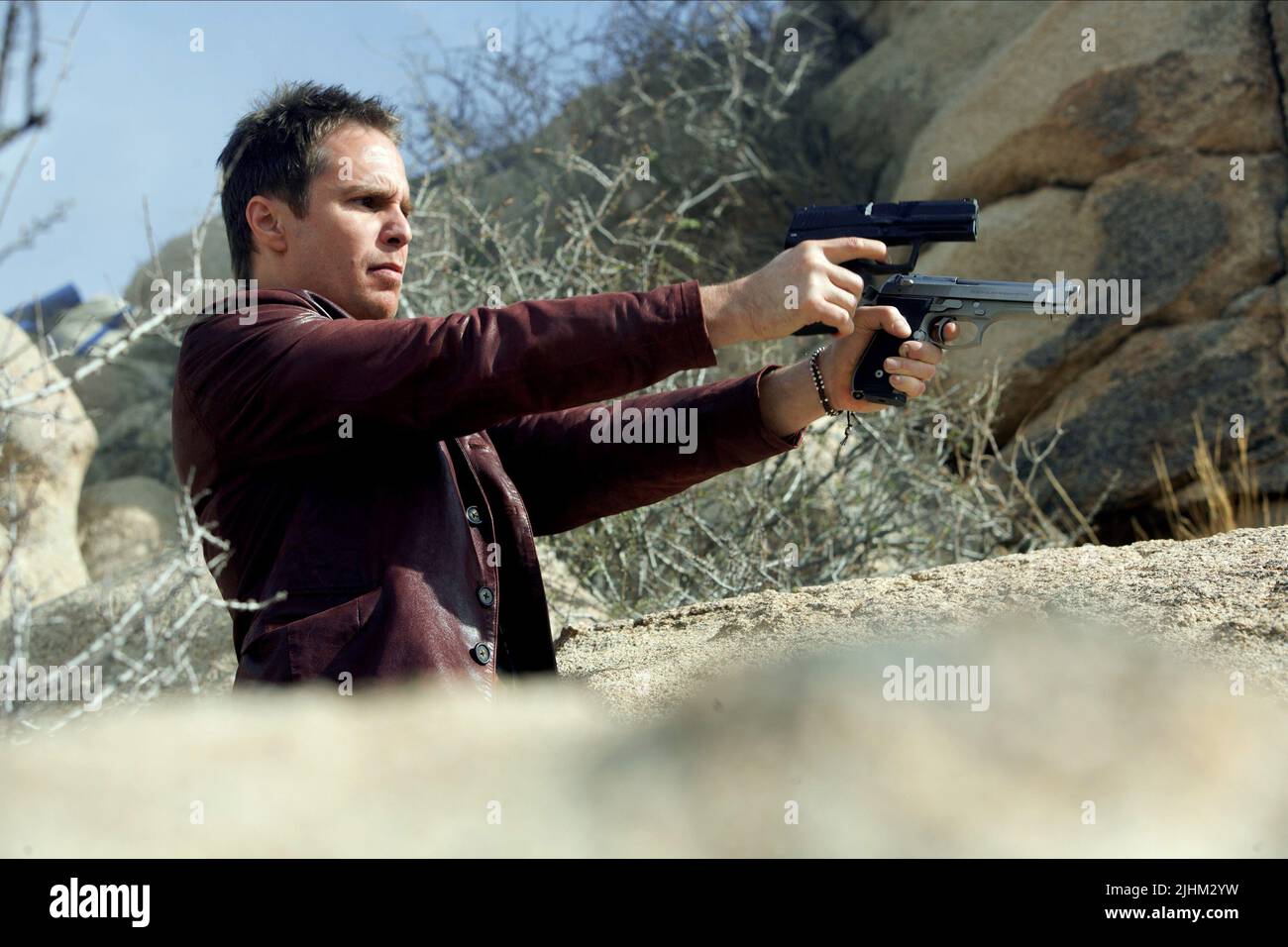 SAM ROCKWELL, sept psychopathes, 2012 Banque D'Images