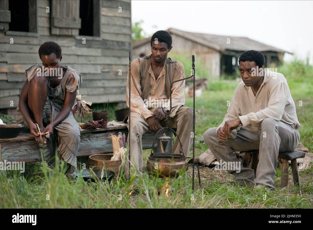 LUPITA NYONG'O, Chiwetel Ejiofor, 12 ans d'un esclave, 2013 Banque D'Images